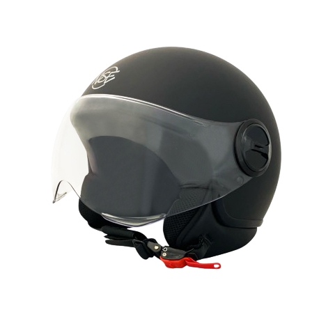 CASCO JET CON VISIERA OCCHIALI  NSE104M